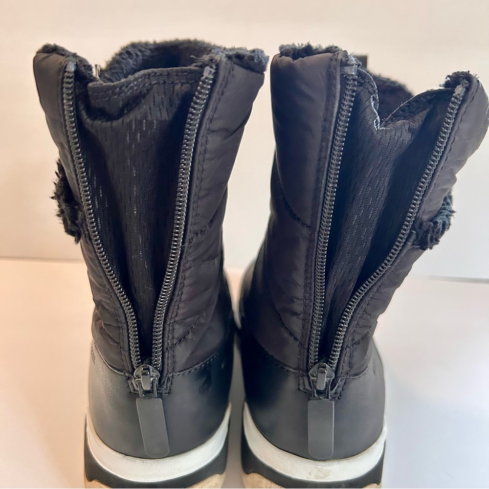 Merrell Snowcreek Mid Zip Cozy Polar Waterproof Winter Boots Black Womens 10 - Picture 10 of 14